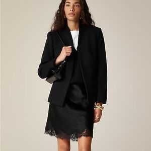 J.Crew Going Out Blazer Stretch Twill Black Jacket